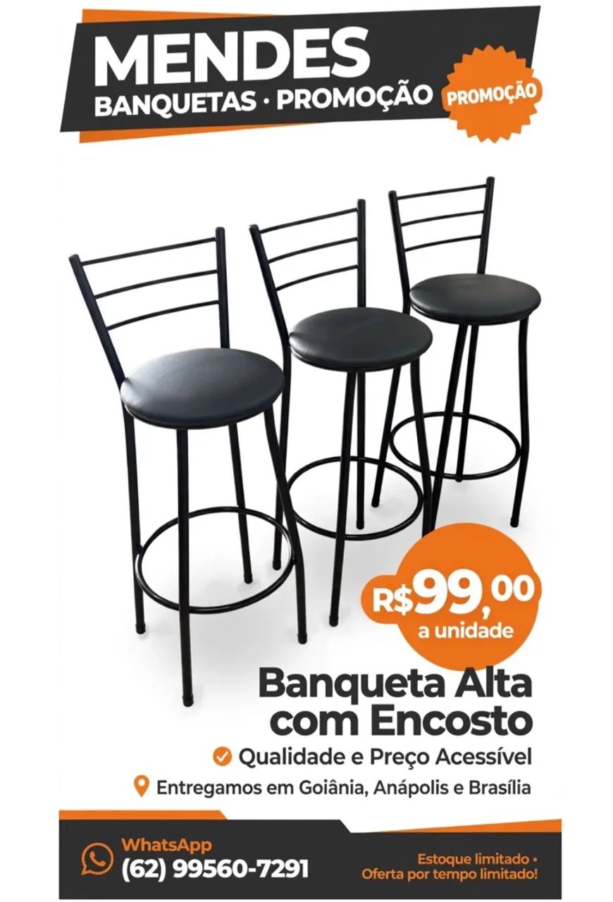  BANQUETA BANQUETAS  QUALIDADE E CONFIANÇA 