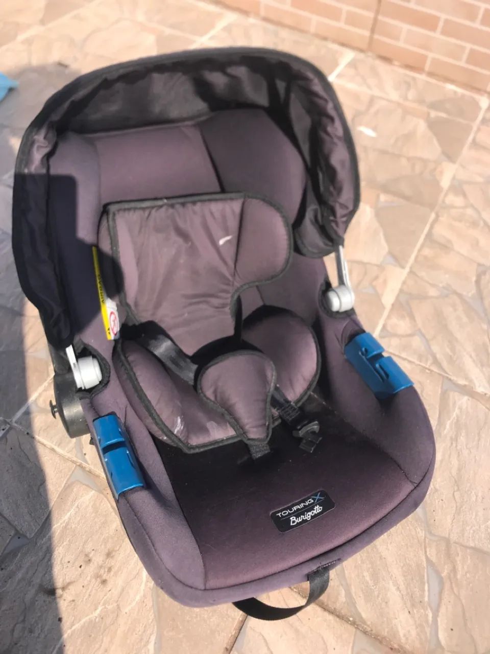 Carrinho de bebê com bebê conforto  - Foto 5