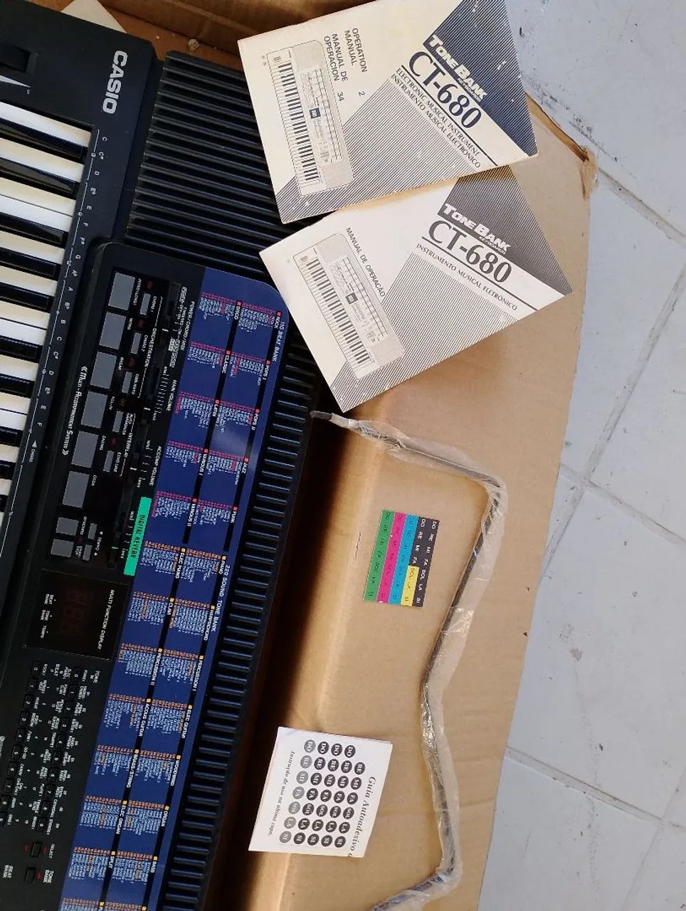 CASIO CT-680 OTIMO ESTADO - Foto 3
