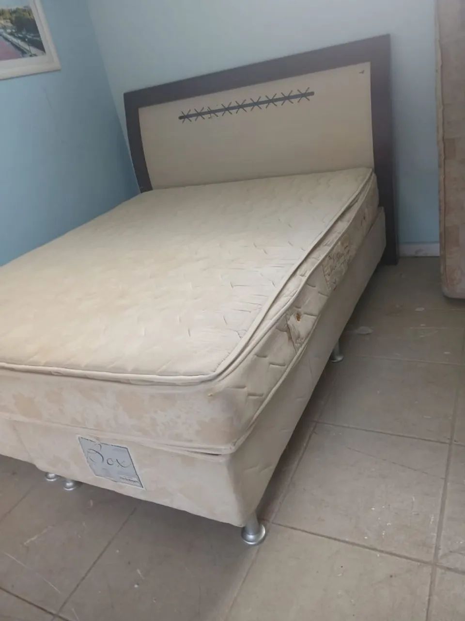 Linda cama box e colchão Queem size ( $$ 600 ) * - Foto 2