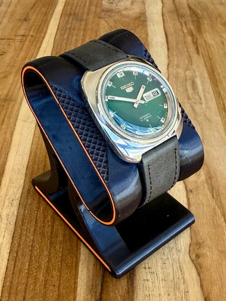 Relógio Seiko 5 Green Dial * - 1977 - Foto 3