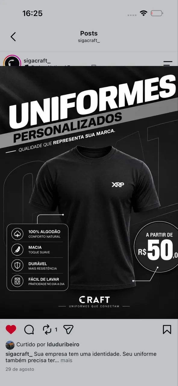 CRIE SEU UNIFORME 