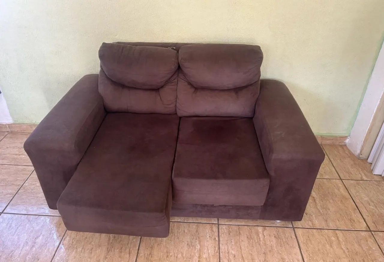 Sofá retrátil 2 lugares