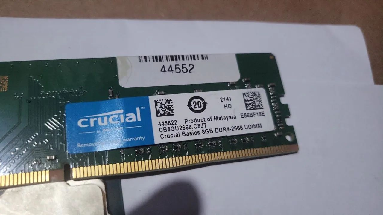 Kit i3 10105 + 8 gigas ddr4 e fonte  - Foto 2
