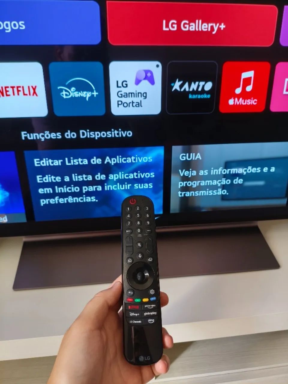 Smart TV 4K LG OLED Evo 55" Polegadas OLED55C4 - Foto 4