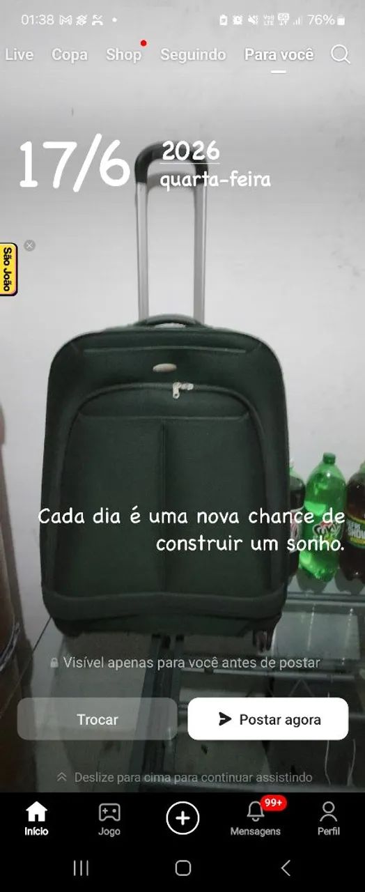 Mala  para viagem 