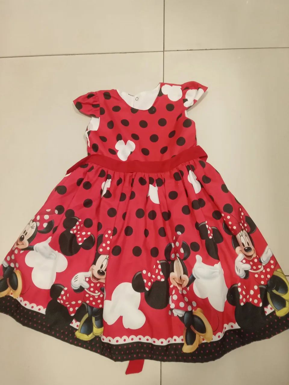 Vestido infantil Minie