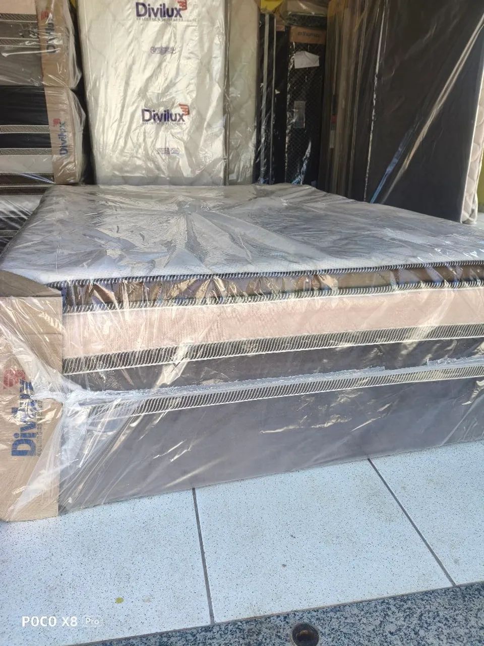 Cama Casal Box com pillow Top Confortável. - Foto 2
