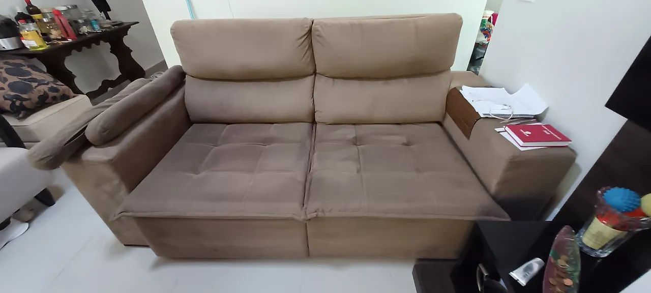 Vendo sofá Retrátil e Reclinável R$ 500