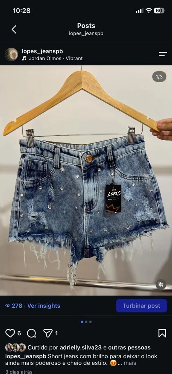 Bermudas, shorts e calças Jeans 