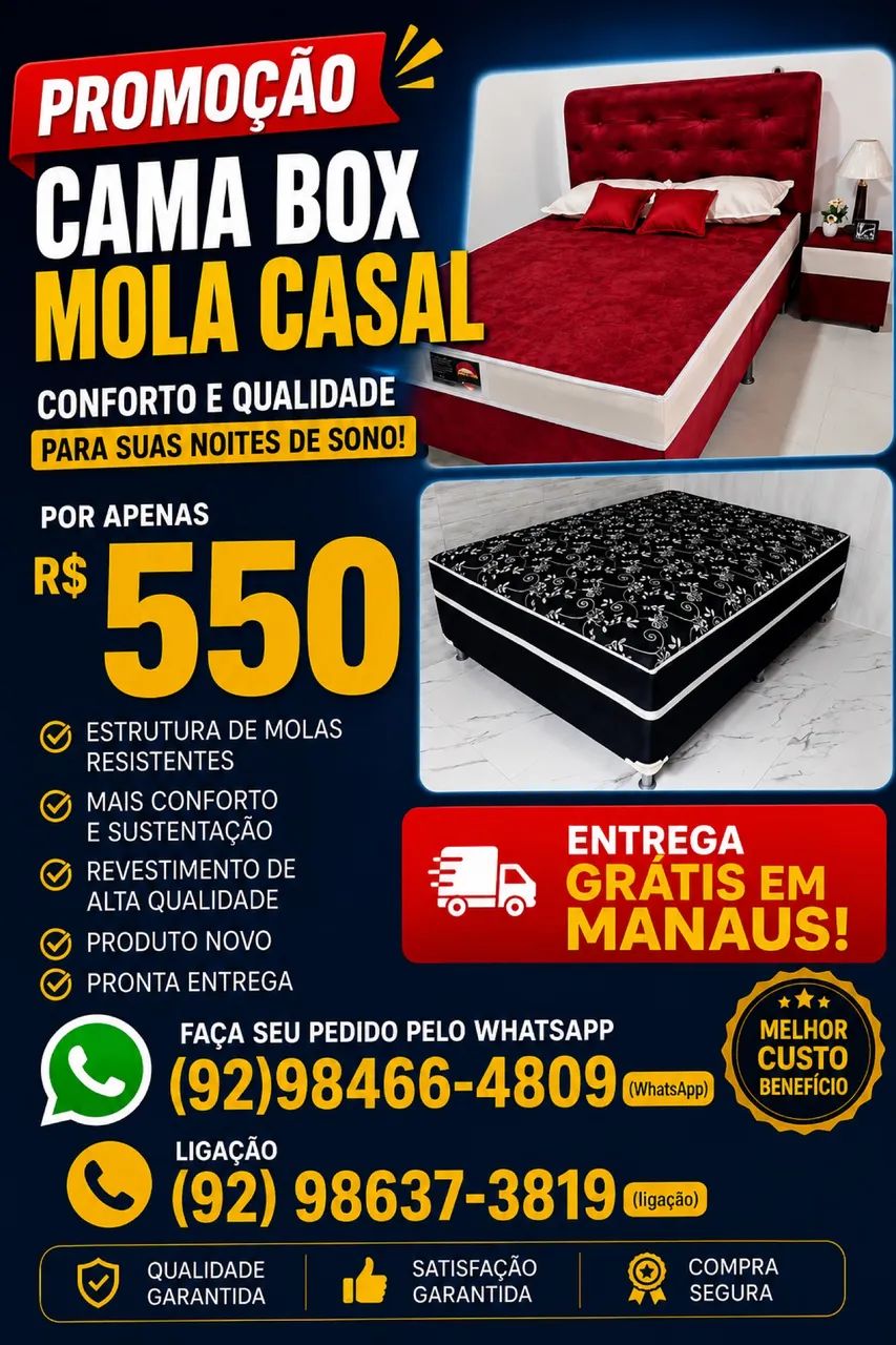 CAMA BOX CASAL