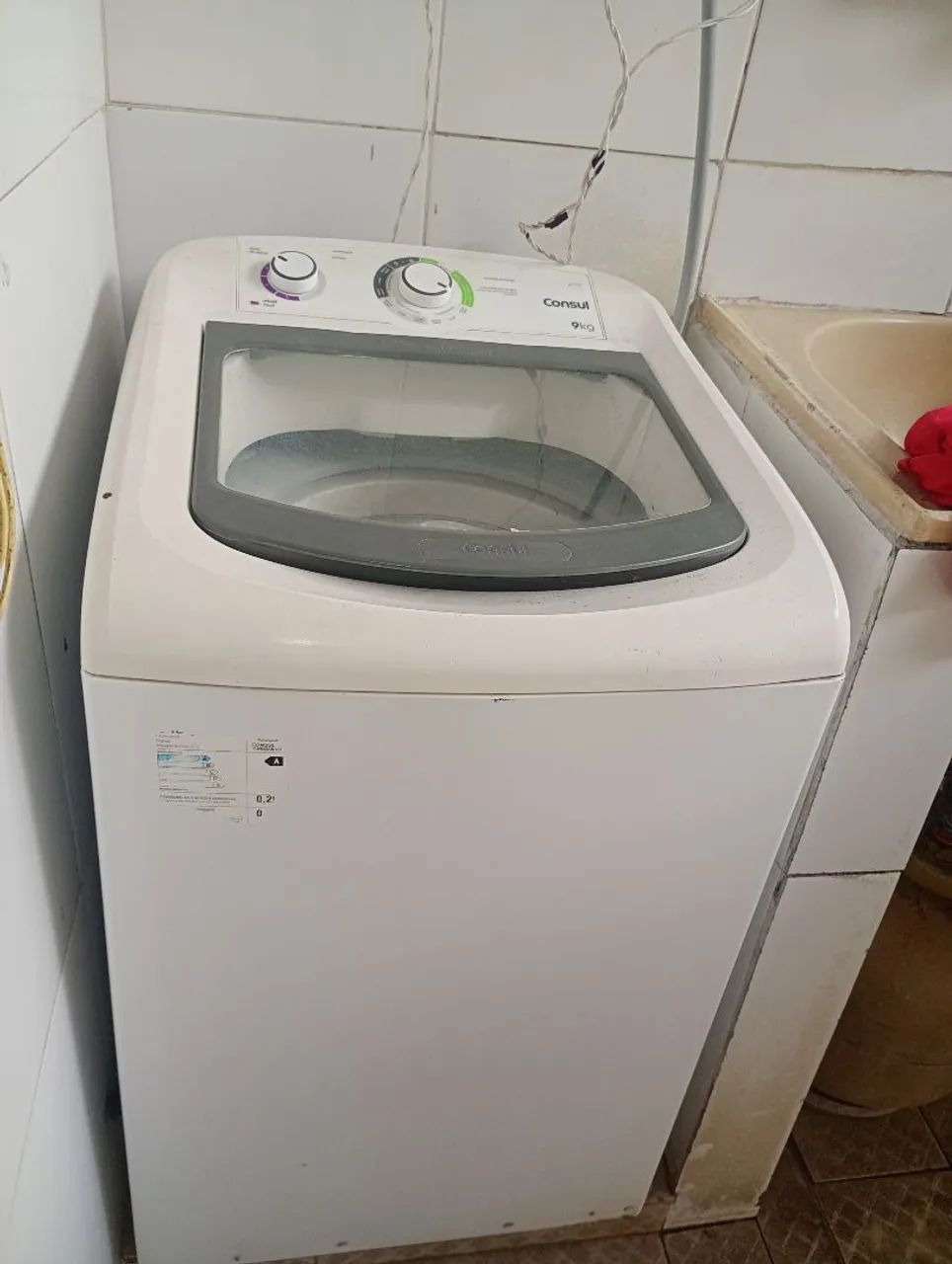Máquina de lavar 9kg com defeito  - Foto 3