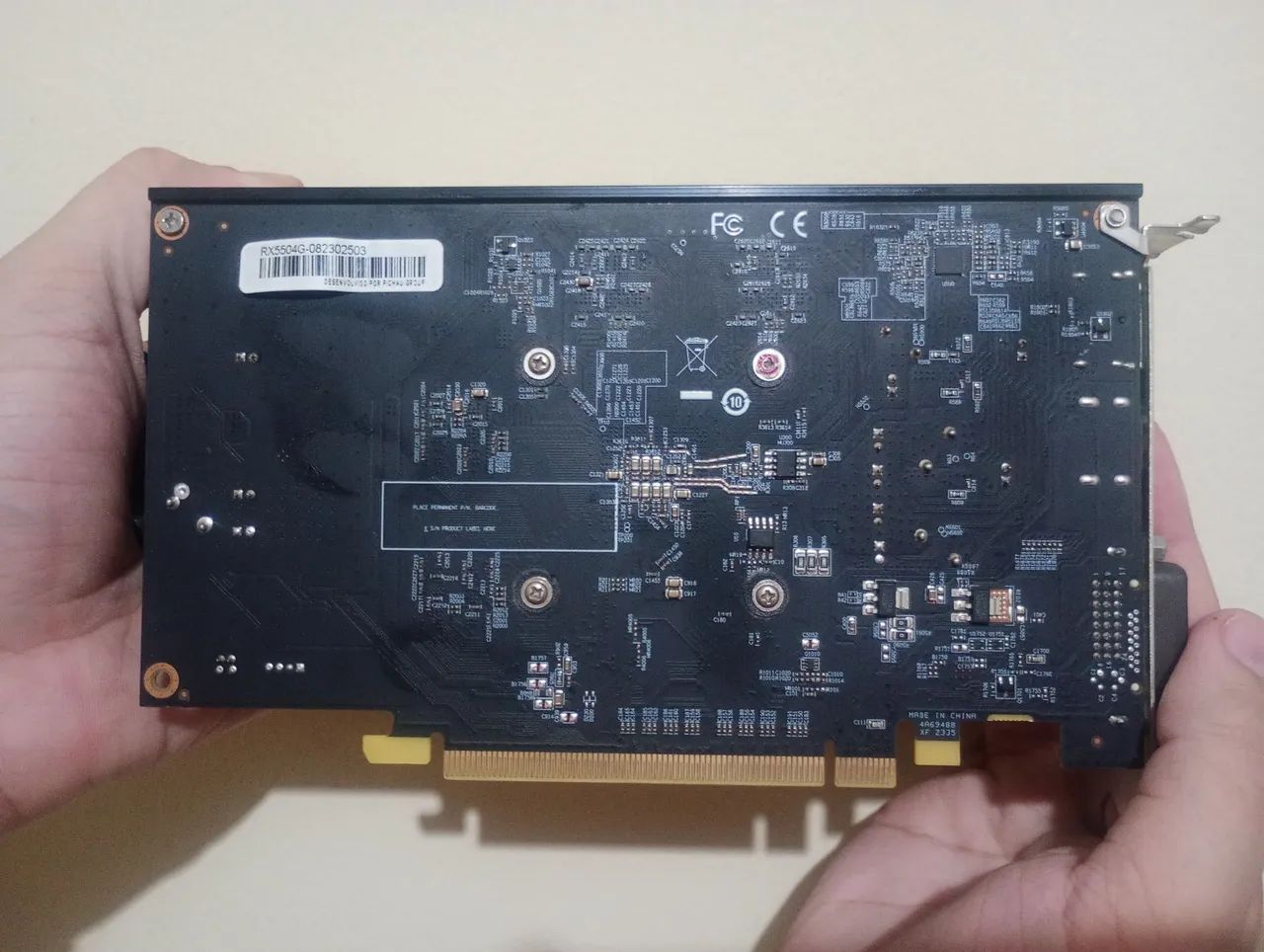 Placa de video AMD RX550 4gb semi-nova - Foto 2