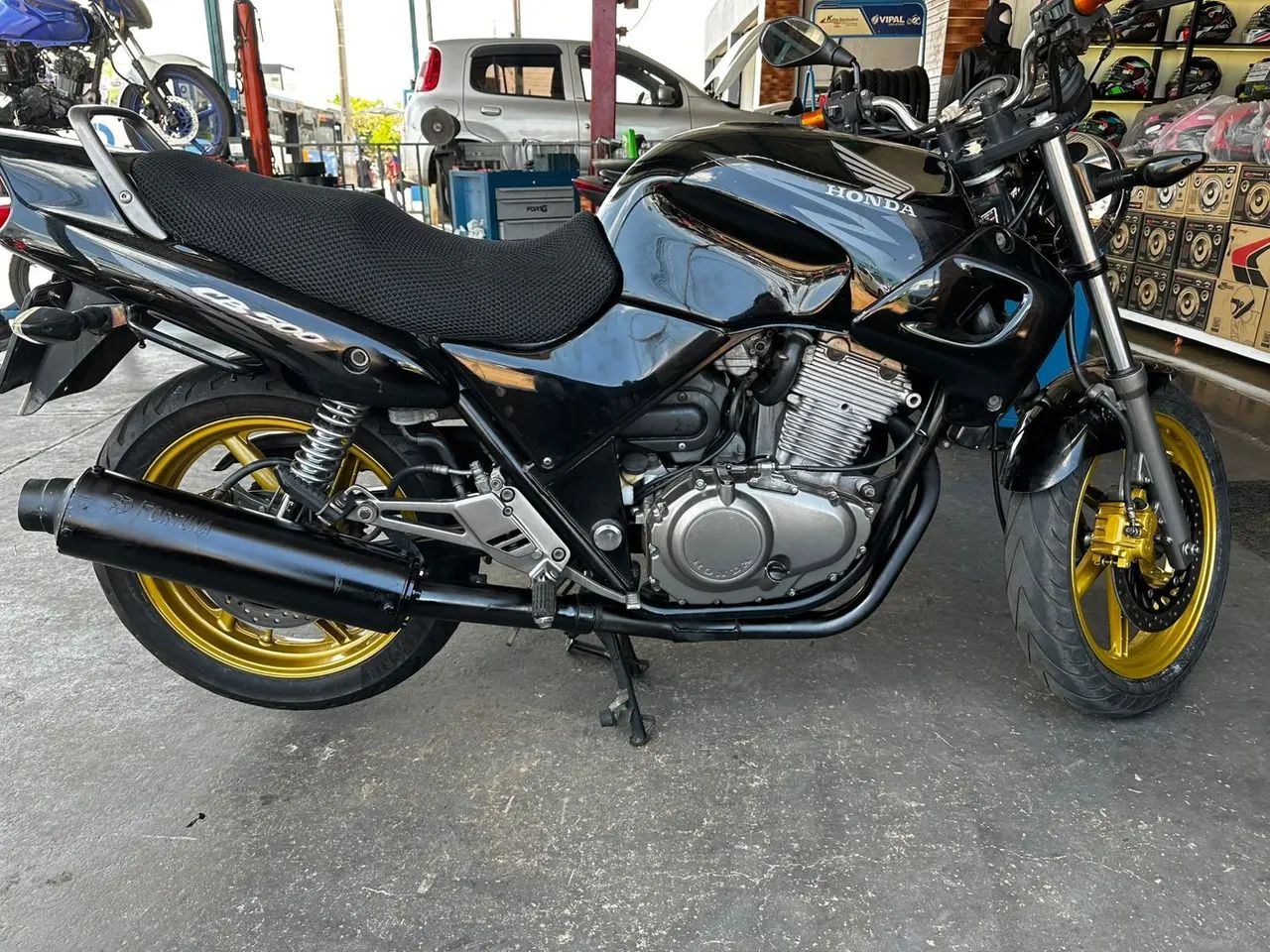 Cb 500 2002 preta de  - Foto 2