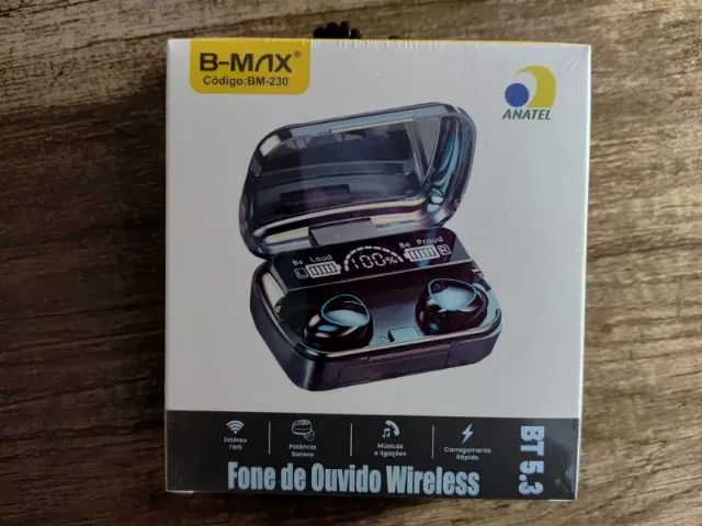 Fone de Ouvido Bluetooth Wireless B-MAX BM-230 - Bluetooth 5.3 - Foto 4