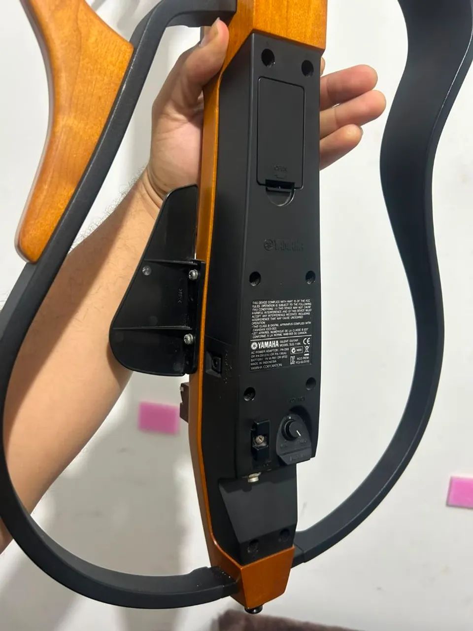 Violão Yamaha silent 110N - Foto 5