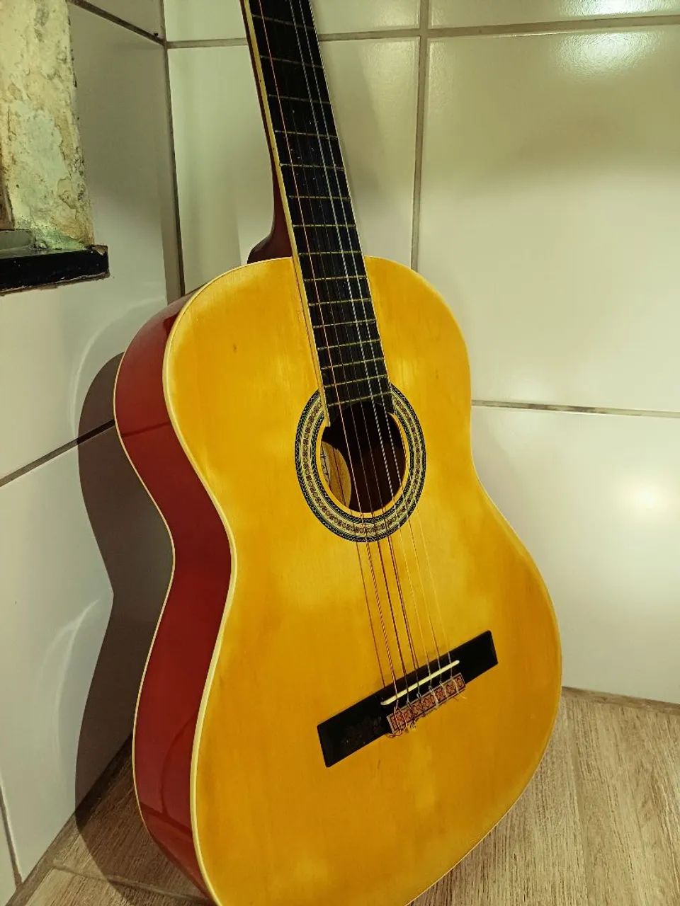 Violão Harmonics GNA-111 NT + capa - Foto 3