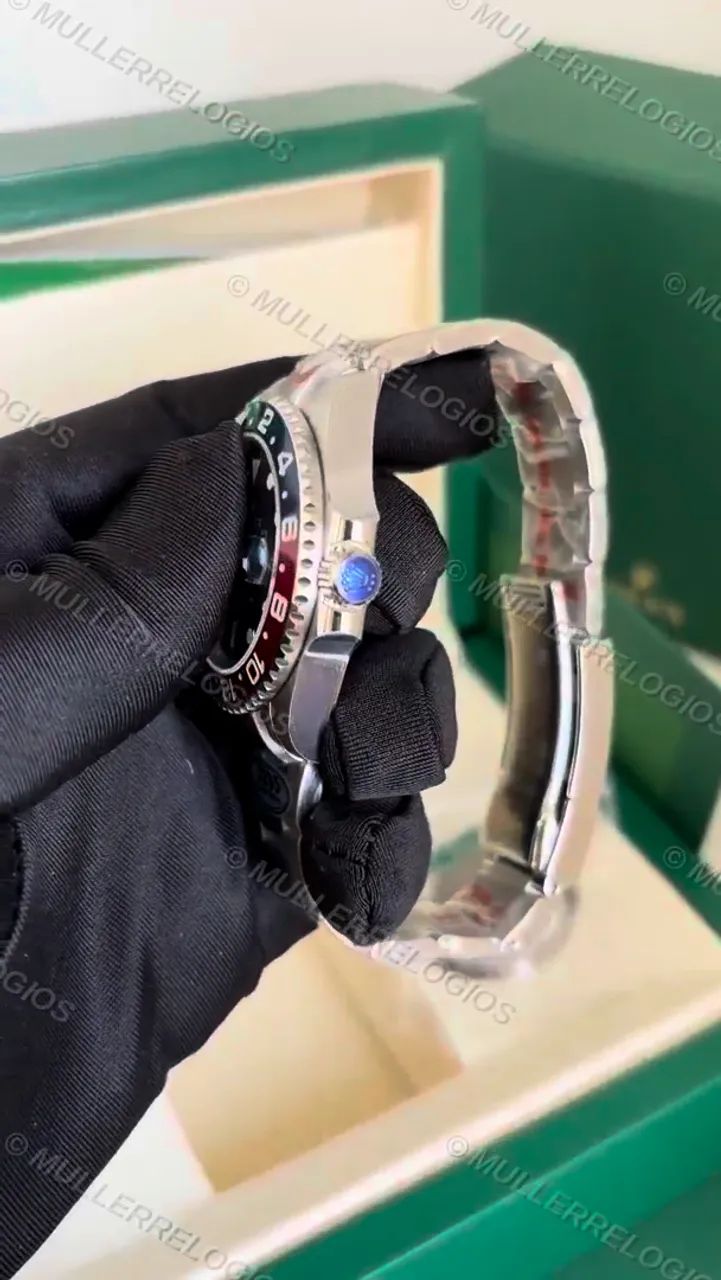 Rolex Clone GMT Master + Caixa - Foto 5