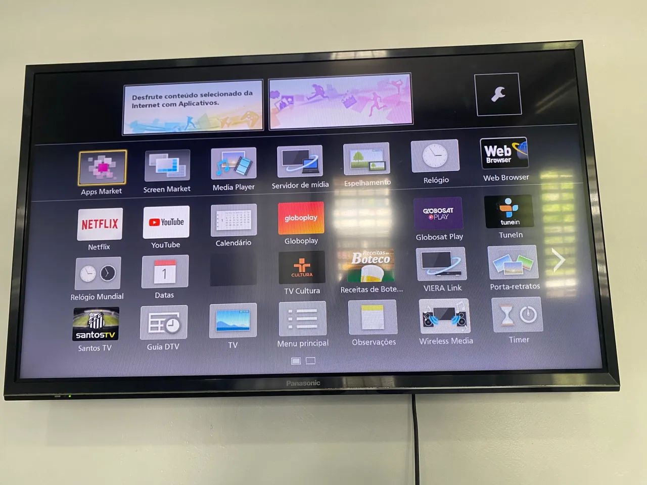 SMART TV LED Panasonic 32 polegadas 
