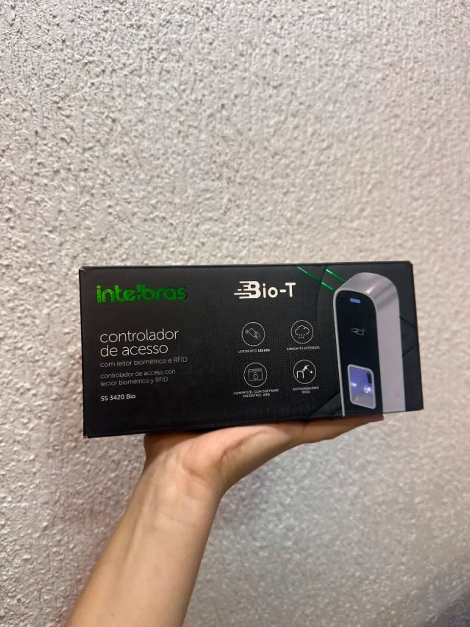 CONTROLADOR DE ACESSO SS 3420 BIO - INTELBRAS