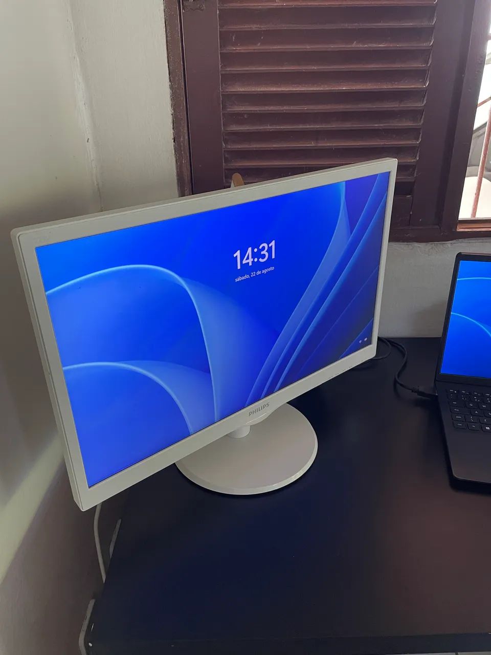 Monitor Philips LED 21,5? - Branco | Excelente Estado - Foto 3