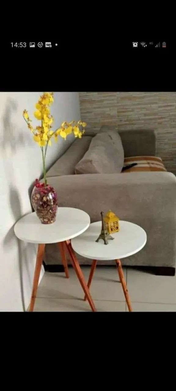 Mesinhas de canto de sala  - Foto 4