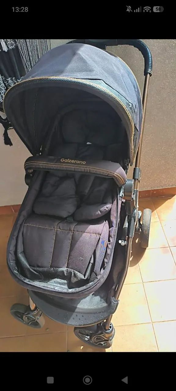 Carrinho de bebê Galzerano Moisés 