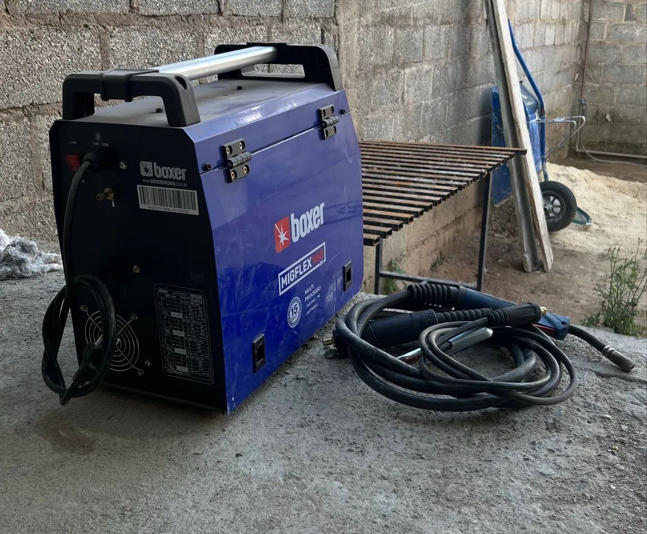 Máquina Solda Boxer Migflex 16065568162685185123
