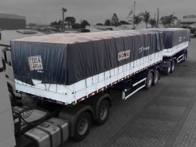 CARRETA GRANELEIRA NOMA 9 EIXOS COM DOLLY REBAIXADO - 25,70M - 2021/2022 - SEM PNEUS! - Foto 5