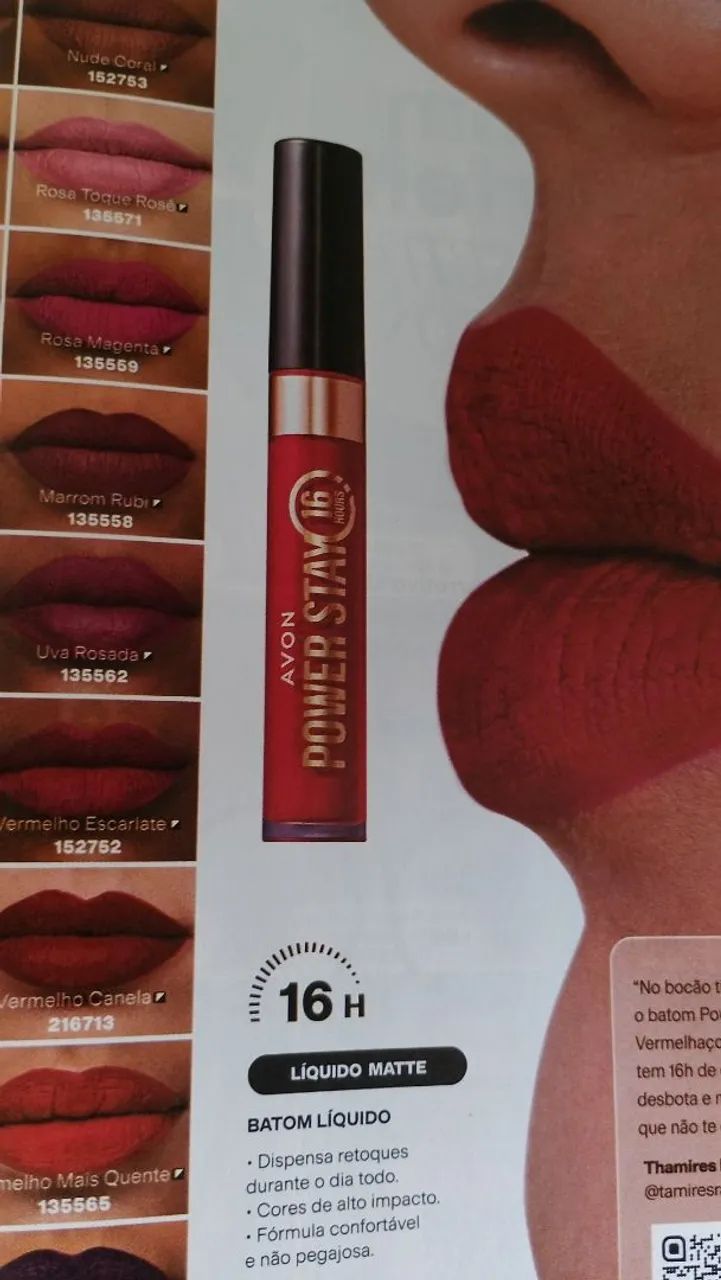 BATOM NUDE CORAL NUDE PÉROLAS R$50 CAD.  - Foto 5