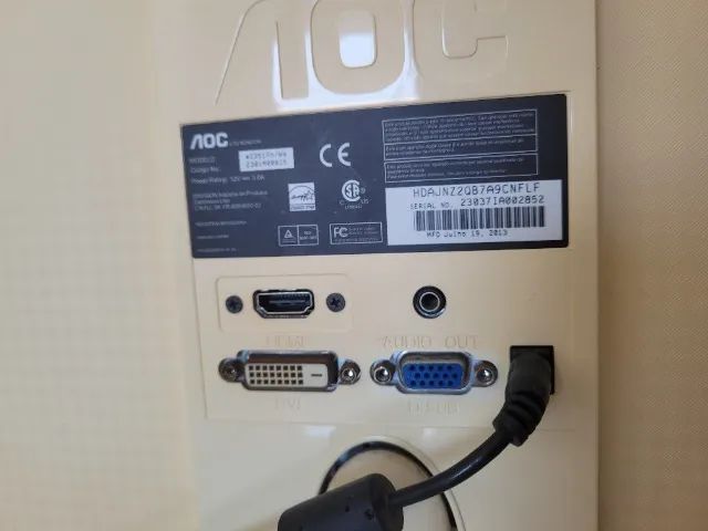 Monitor AOC FULL HD 23 POLEGADAS - Foto 2