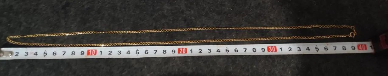 Corrente de ouro Rommanel 40cm 