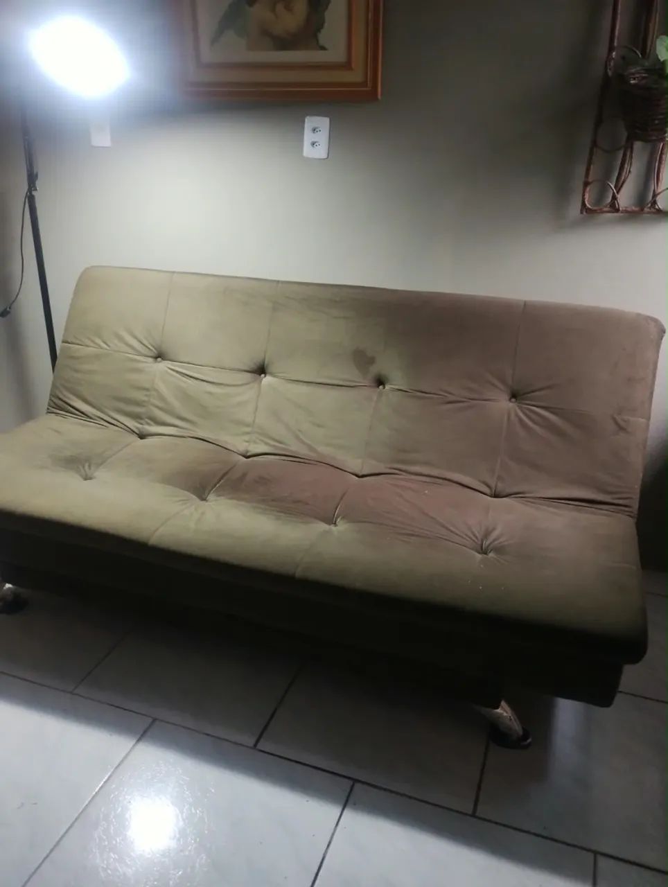 Vendo Sofá Cama de 2 Lugares  - Foto 2