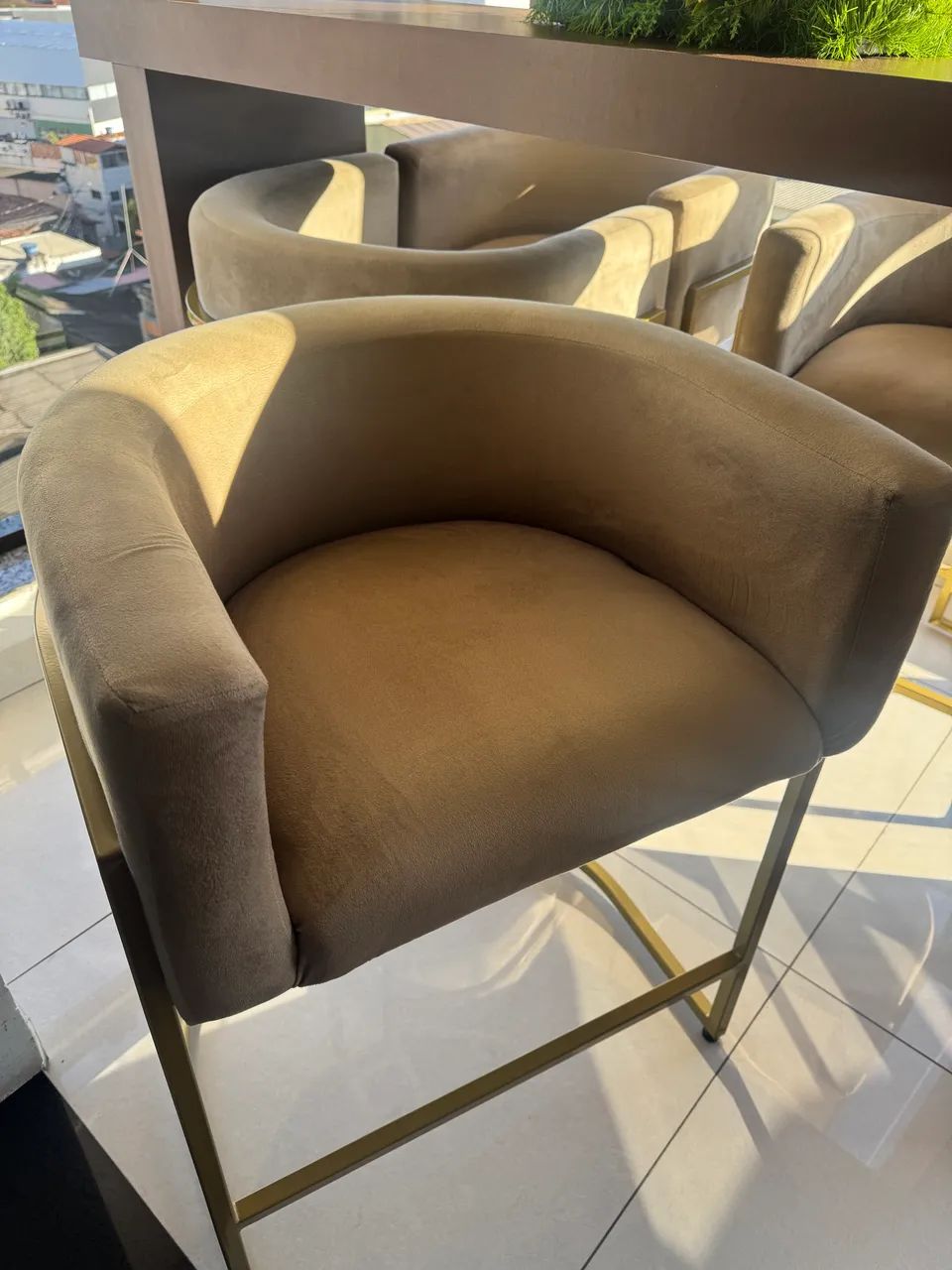 Banquetas suede 