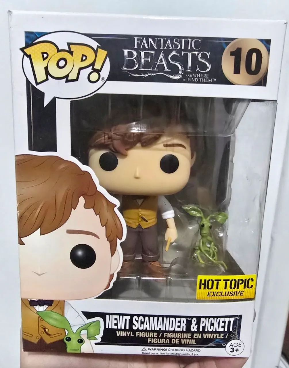 Funko Pop Newt Scamander & Pickett #10