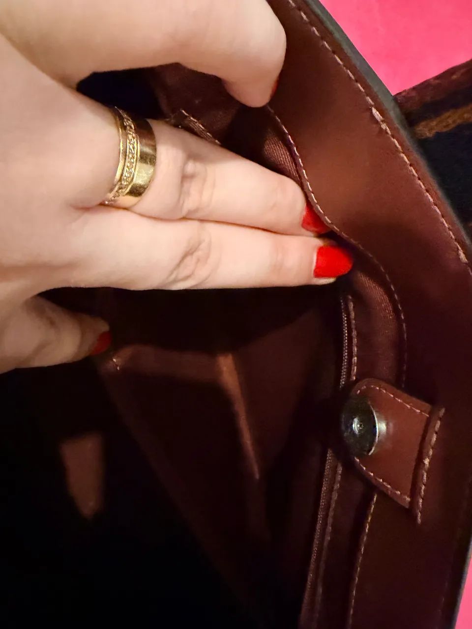 Bolsa Coach Tote Signature Original  - Foto 4