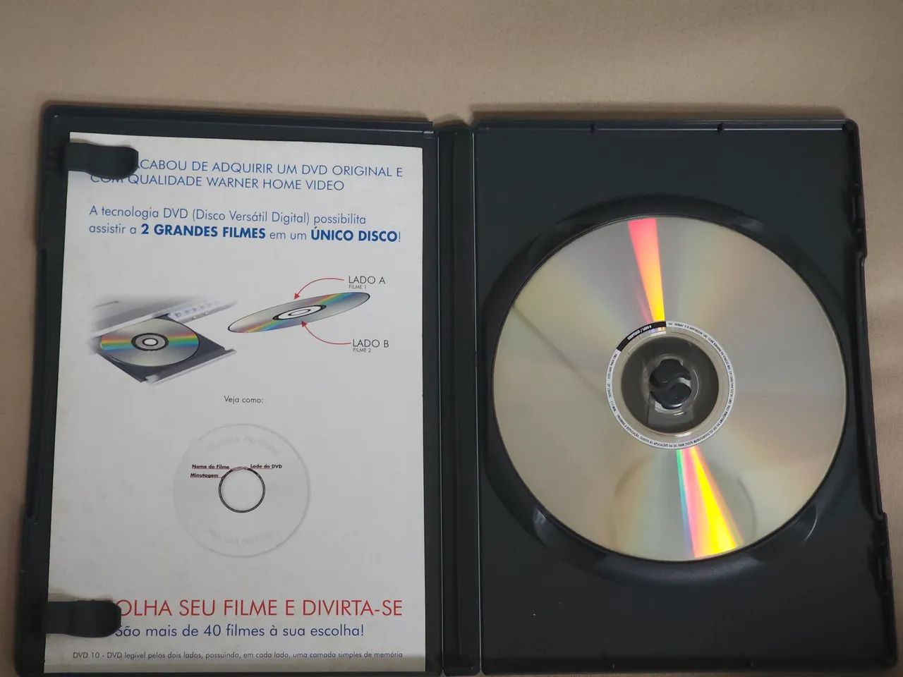 DVD Dose Dupla - A Fogueira das Vaidades - Stripte@se - Legendado - Foto 2