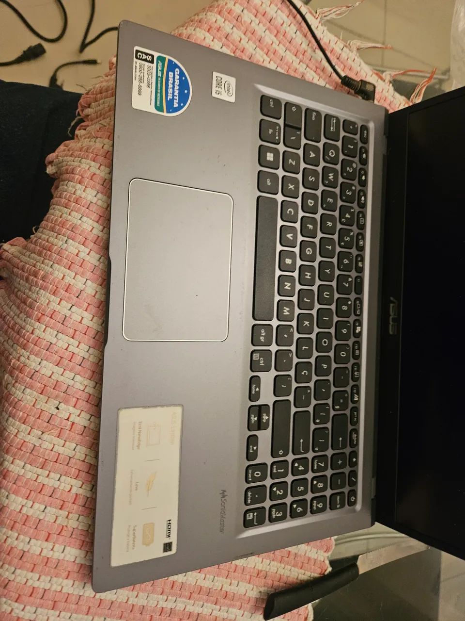 Vendo notbook  asus x515j defeito - Foto 3
