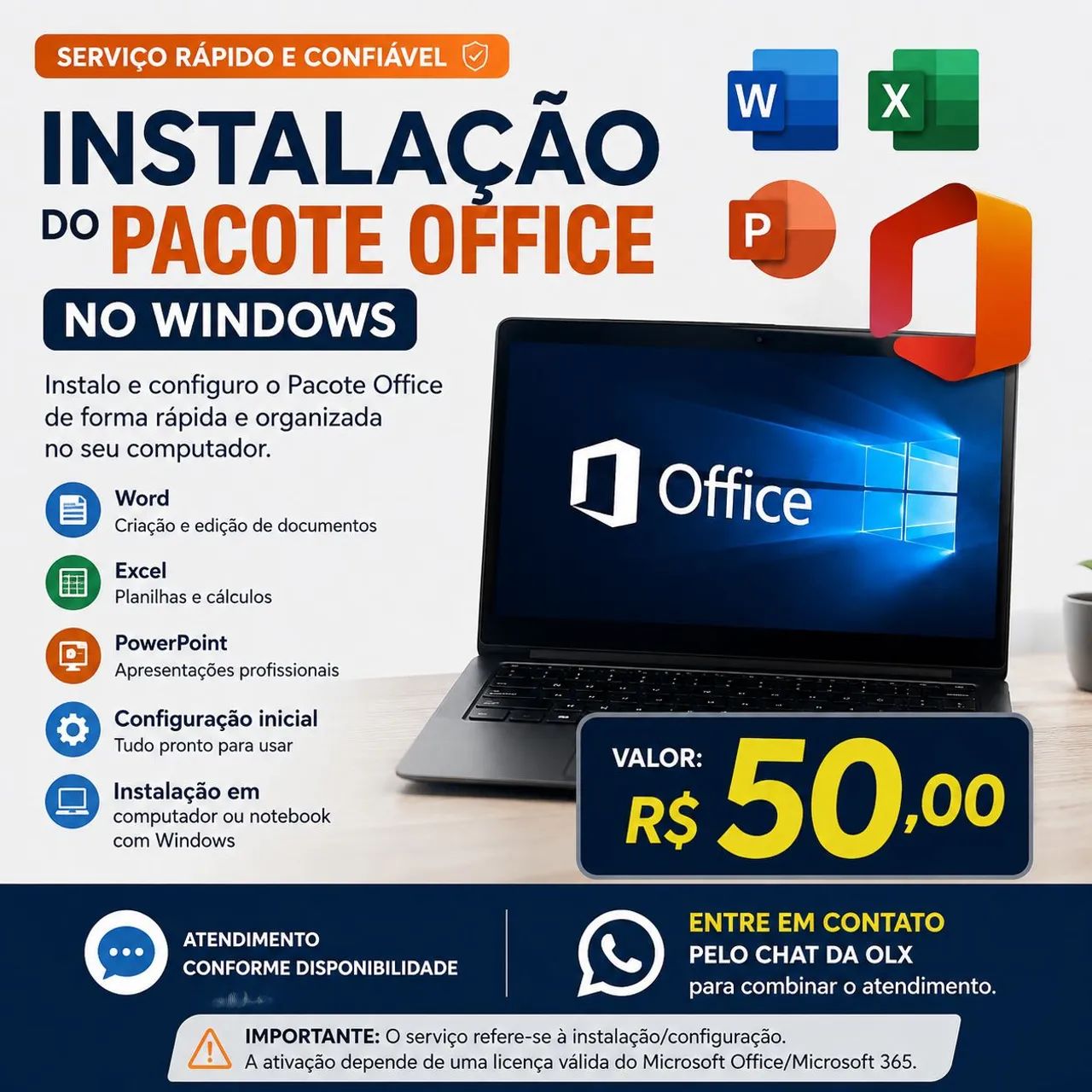 Instalação do Pacote Office no Windows
