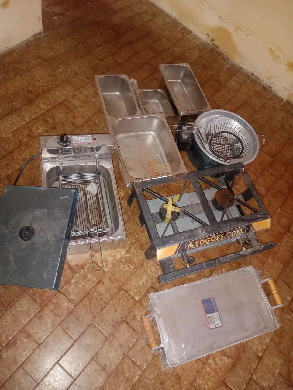 Fritadeiras elétricas chapa fogão 