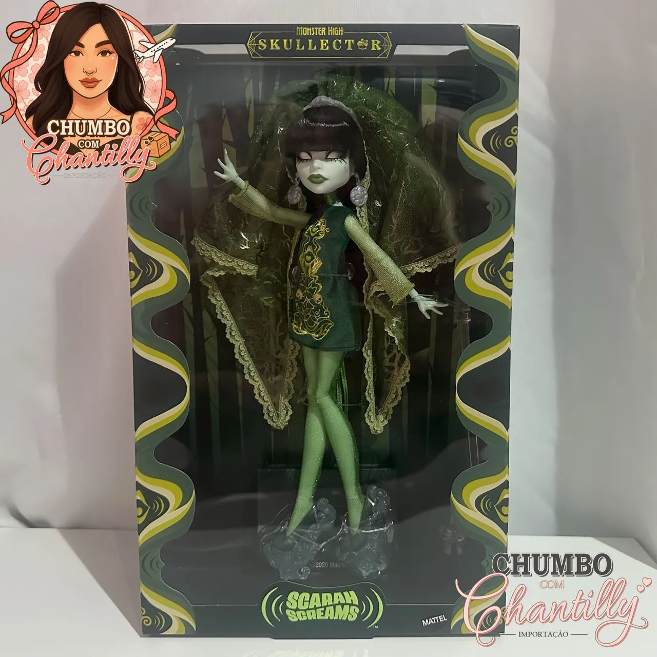 Boneca Monster High Skullector Scarah 