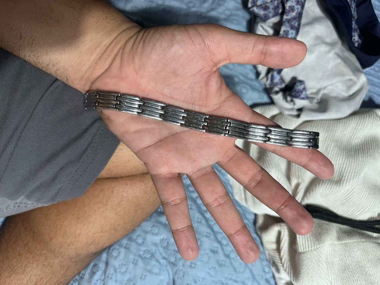 Pulseira aço 
