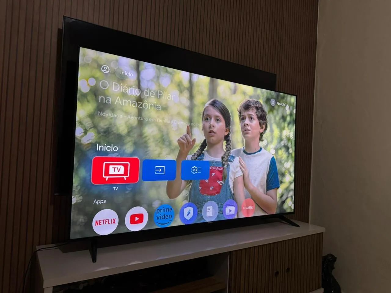 Smart tv 4k 65 polegadas qled Android  - Foto 5