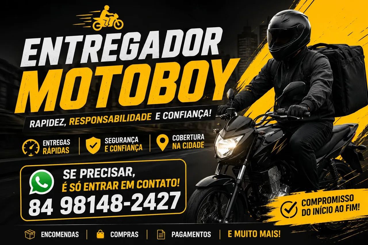 Moto entregador