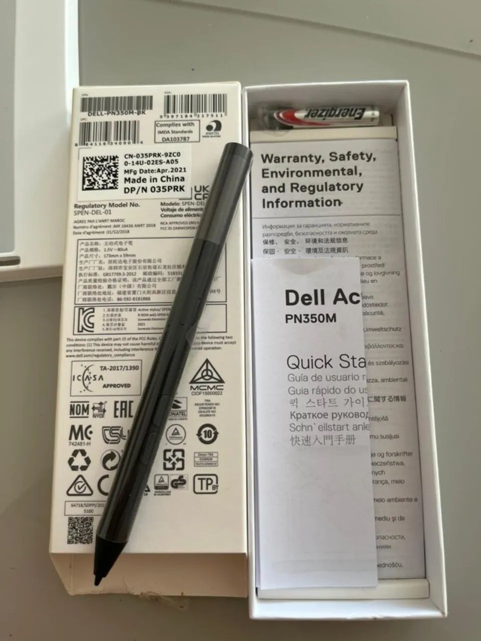 Caneta Ativa para Tablet, Notebook e Celulares - Dell PN350M