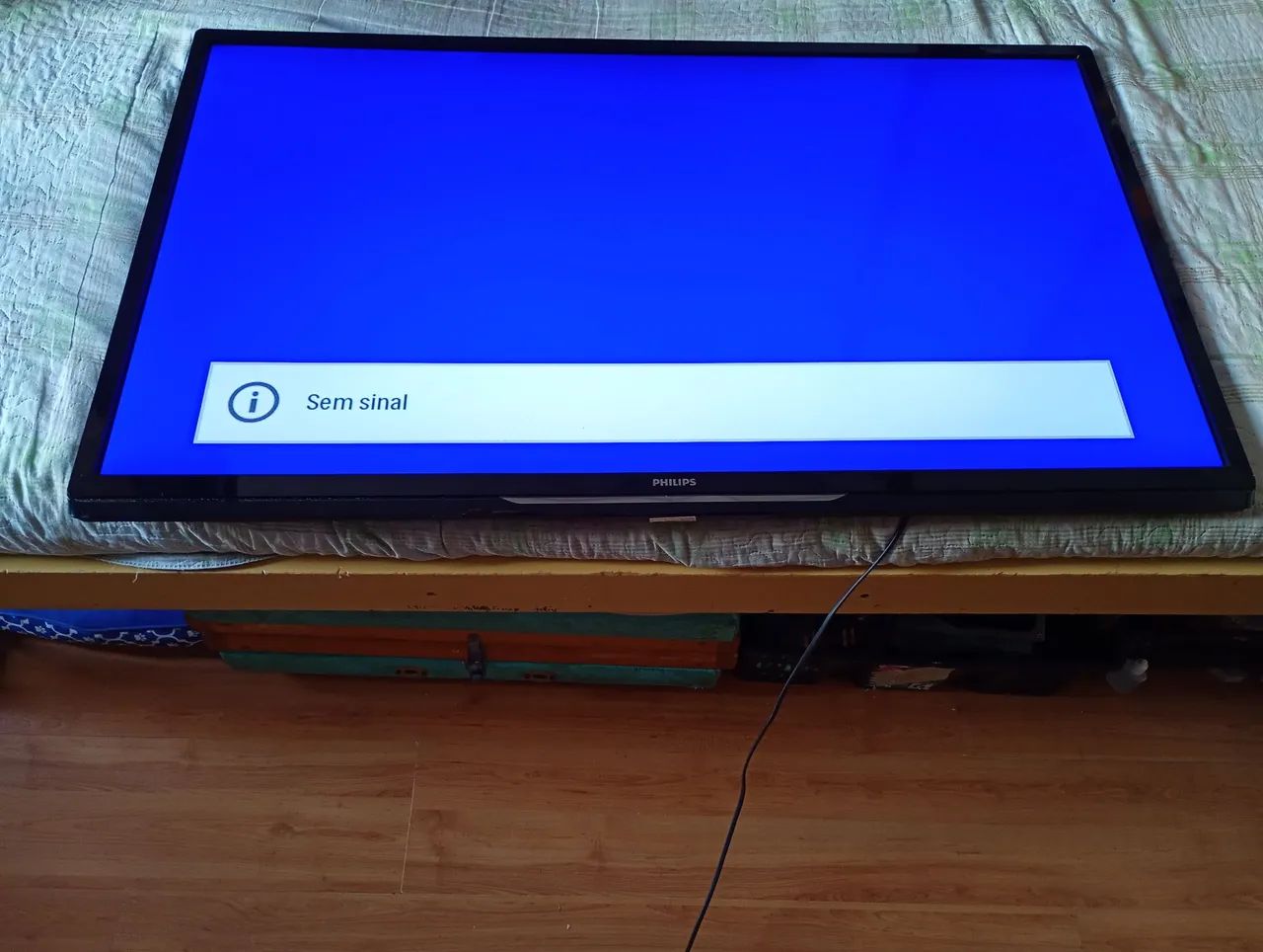 TV Philips Full HD 47 polegadas, com controle remoto original excelente imagem, sem base - Foto 4