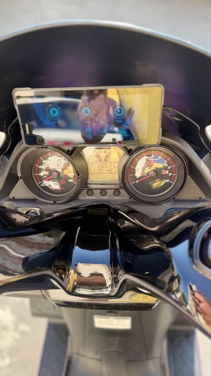 Scooter Kymco Downtown 300i 2019 Completa ? Customizada e com GPS - Foto 3