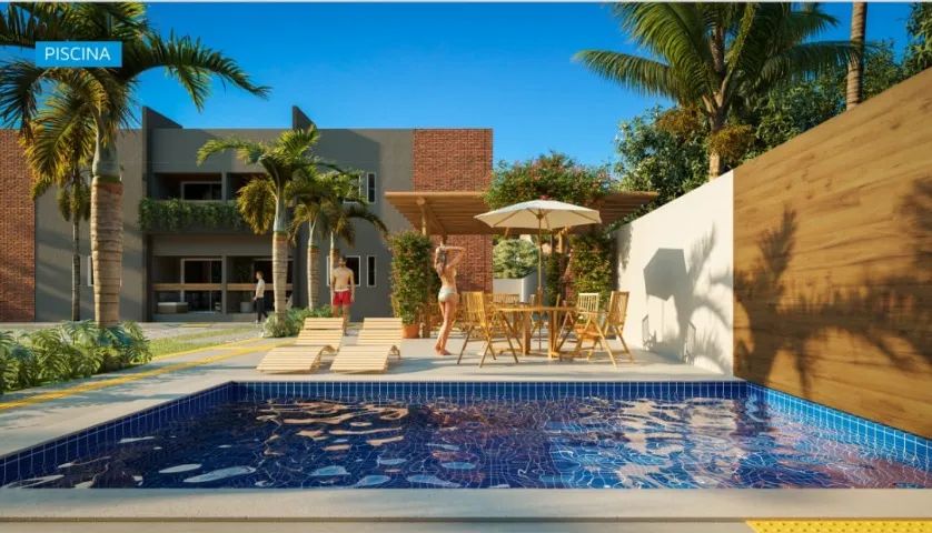Studios, 2 e 3/4 na Barra Nova- Residêncial Valéria - Foto 4