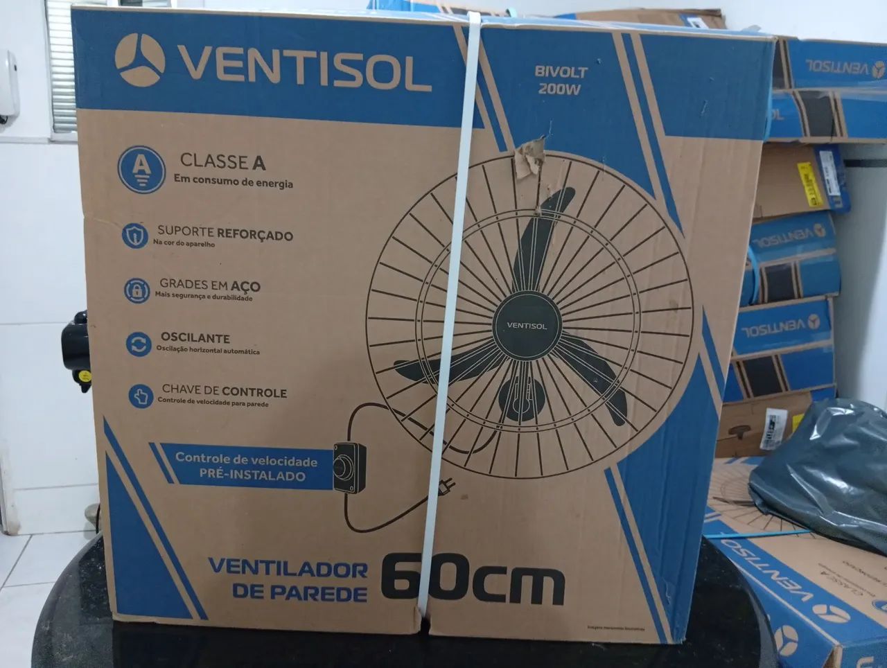 Ventilador de parede 60 cm - Foto 4