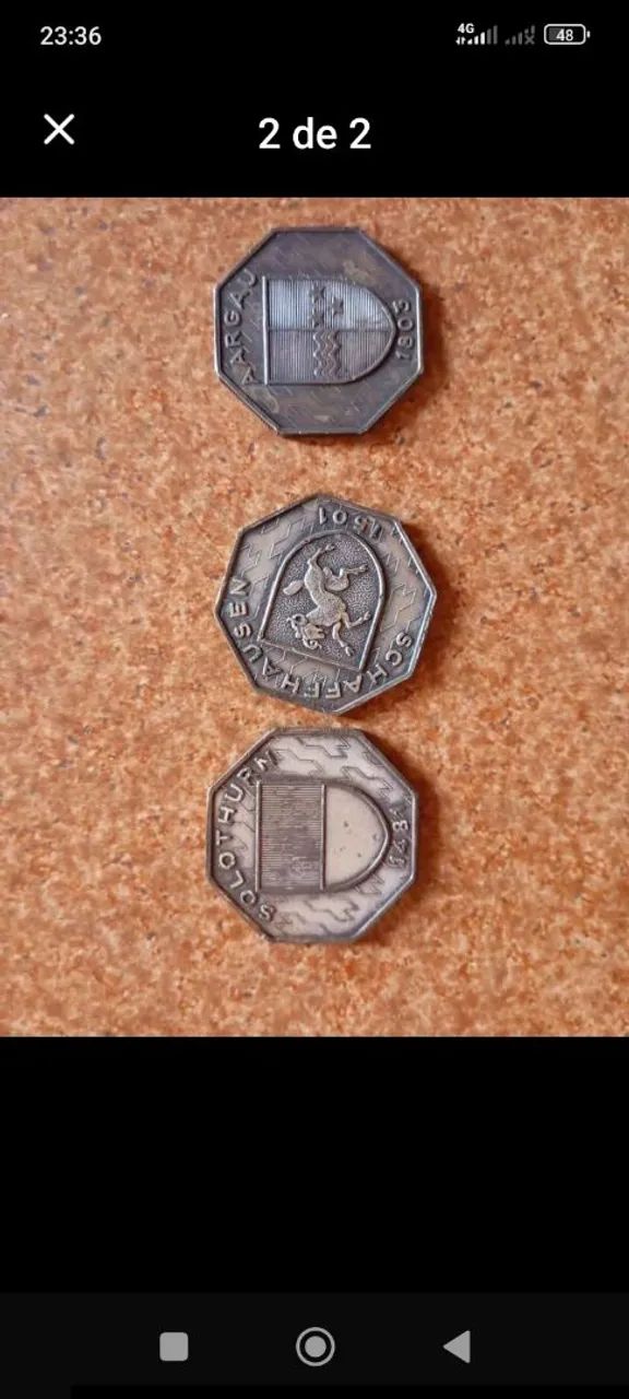 Medalhas antigas 